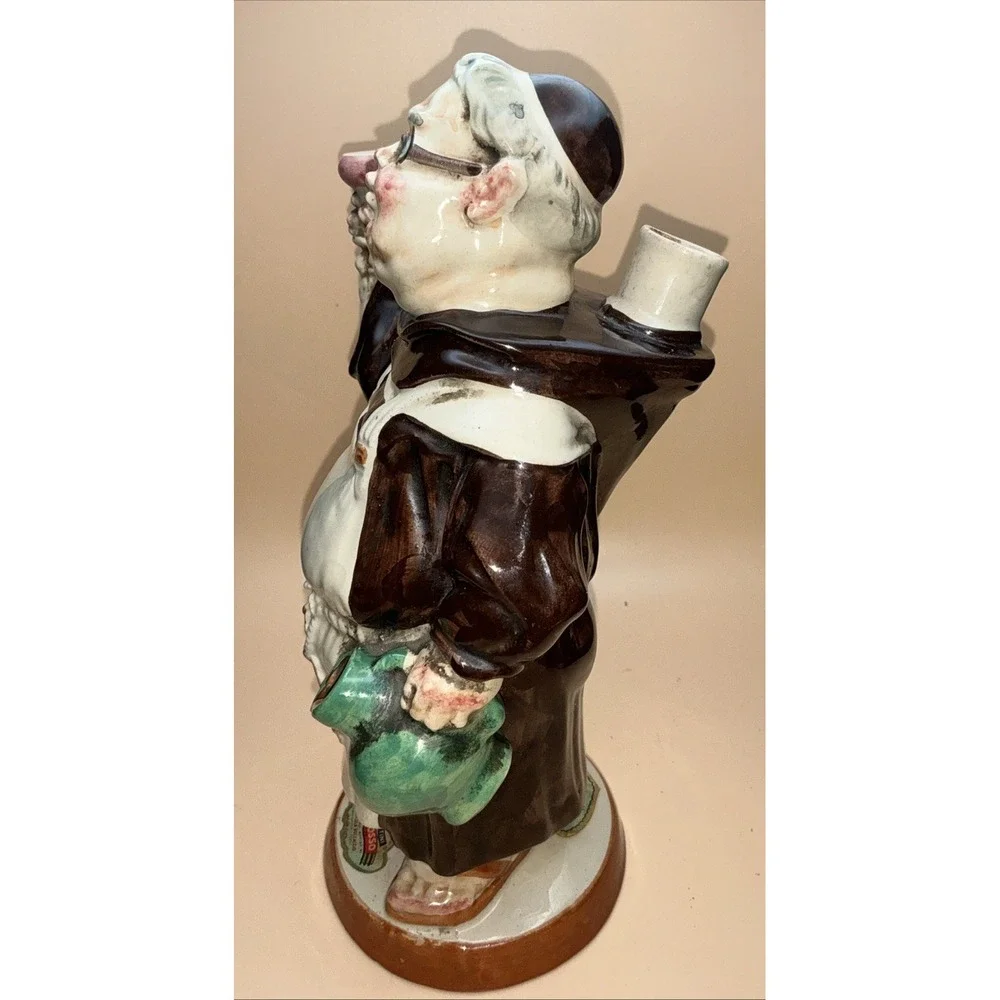 Vintage Barsottini Vino Rosso Monk Decanter 1969